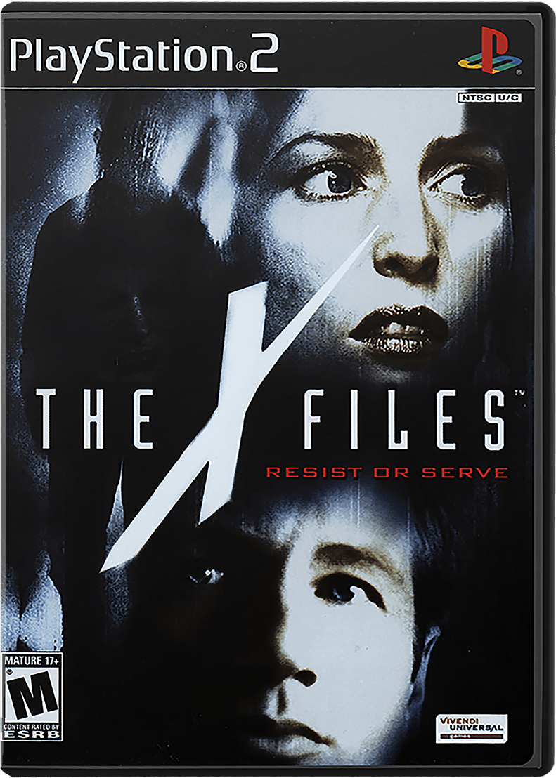 X-Files Resist or Serve box art for Playstation 2
